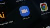 Zoom app on a mobile.