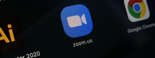 Zoom app on a mobile.