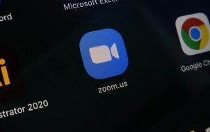 Zoom app on a mobile.