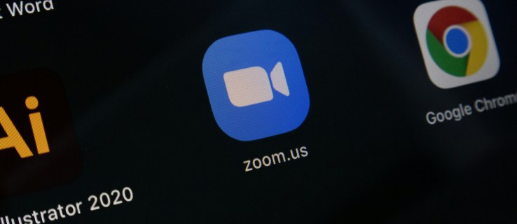 Zoom app on a mobile.