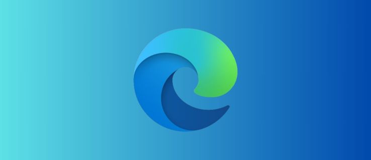 microsoft edge logo on a gradient background.