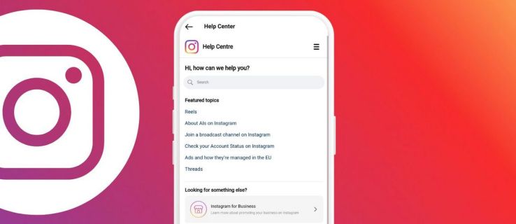 Contacting Instagram help