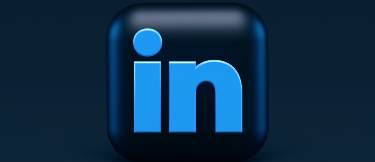 The LinkedIn logo with a black background.