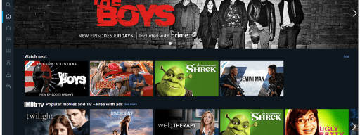 Amazon Prime Windows 10 App