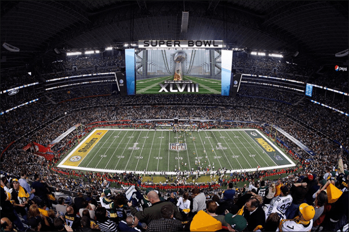 Multiple options to watch the super bowl