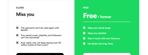 How to delete Spotify account