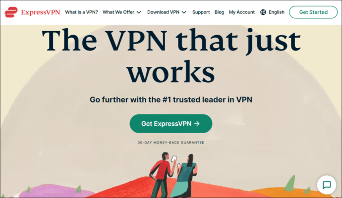 ExpressVPN Landing Page