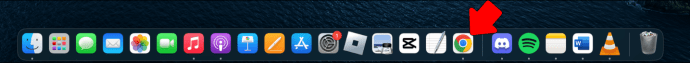 Opening Google Chrome in macOS